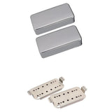 Maxbell Seal Type Humbucker Pickup Covers w/ Double Coil Pickup Baseplate for Guitar