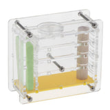 Maxbell 2pcs Clear Ant Feeding Nursery Box Ant Farm House Castle For Insect Ant