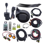 Maxbell Universal Automotive Turn Signal Kit Simple Assembly Replace Parts with Horn