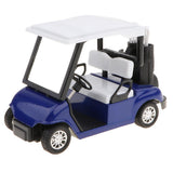 New 1:20 Scale Mini Alloy Pull Back Golf Cart w/ Clubs Diecast Model Vehicle Playset Toy Office Desk Decor Kits –Blue - Aladdin Shoppers