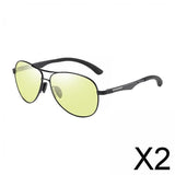 Maxbell 2xPhotochromic Sunglasses Lightweight Driving Sun Glasses Polarized Sunglasses Yellow Lens
