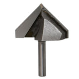 Maxbell 90 Degree 1/4 X 1-3/4-Inch Diameter V-Groove Bit - Silver Wood Carving Tool - Aladdin Shoppers