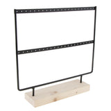Maxbell 24/44 Holes Earrings Organizer Holder Necklaces Jewelry Display Stand Type1 - Aladdin Shoppers