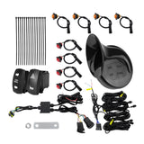 ATV UTV Turn Signal Kit Multifunctional Pre Wired with 60dB Horn Accessories