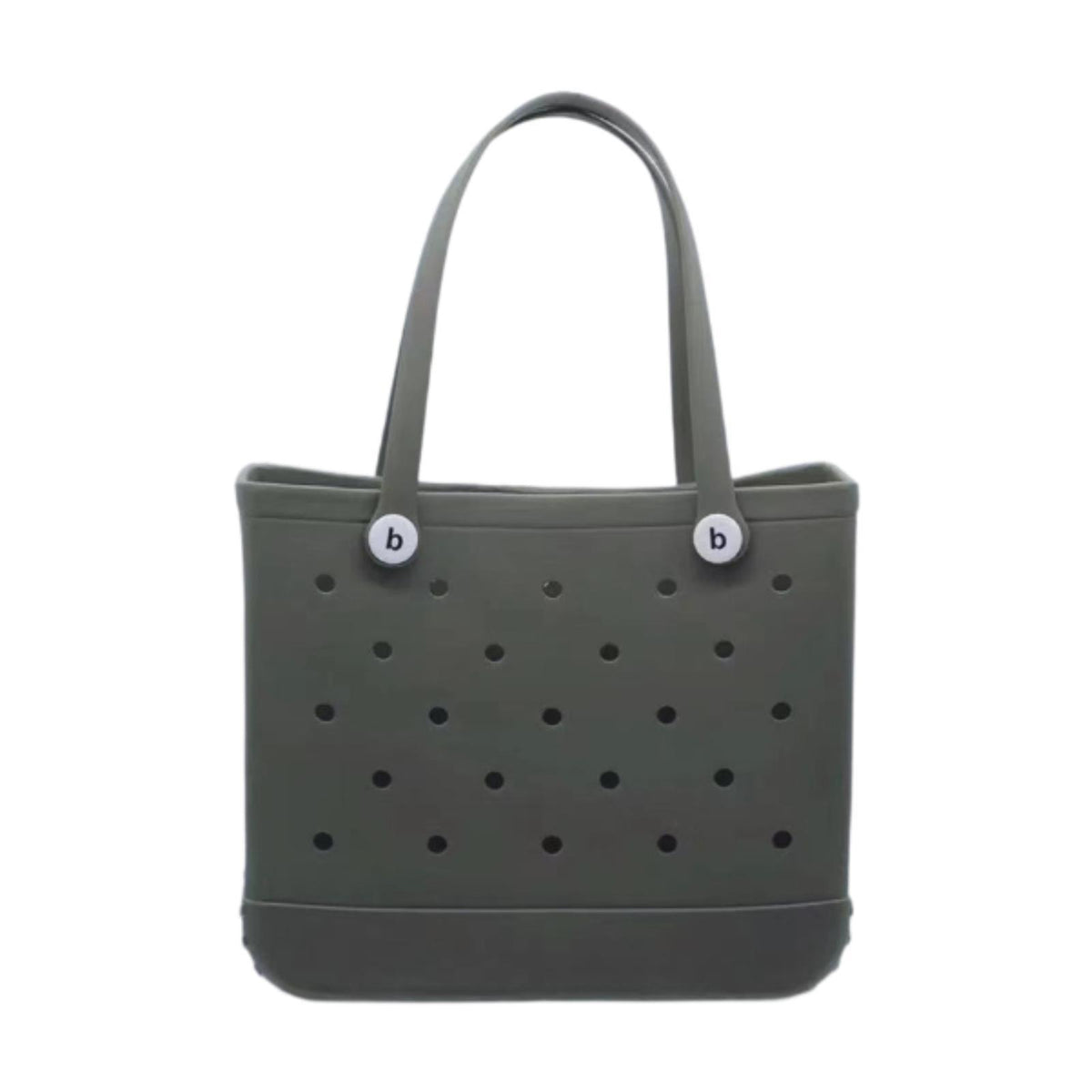 Maxbell Beach Bag Summer Supplies Waterproof Portable Storage Bag Sport Basket Grey