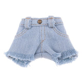Maxbell Denim Shorts for 1/6 Blythe Licca Doll Outfit Doll Clothes Accessories Blue - Aladdin Shoppers