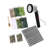 Maxbell Static Grass Flocking Applicator Mini Electrostatic Flocking Machine for DIY