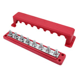 Maxbell Power Distribution Block M10 Busbar Terminals 300A Marine Red