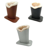 Maxbell 3x Anti scratch Plush Eyeglasses Holder Stand Protective Glasses Case