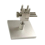 Maxbell DIY Modeling Tool Rotary Table Bench Vise for Engraving 360 Degrees Rotating Stainless steel