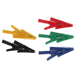 Maxbell 2x10 Pieces Car Battery Test Lead 30A Crocodile Clamps for 4mm Banana Socket