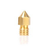 Maxbell 4x M6 Copper 0.4mm + 0.5mm Extruder Nozzle for 1.75 mm 3D Printer