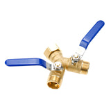 2 Way Garden Hose Splitter Heavy Duty Tap Adaptor Garden Hose Faucet Adapter