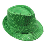 Maxbell St Patrick's Day Hat Green Top Hat for Festival Masquerade Stage Performance Style D