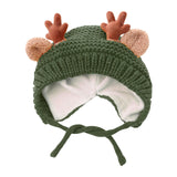 Maxbell Baby Winter Hat Lightweight Knitted Hat for Toddlers Children Girls Boys Green