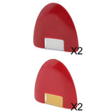 Maxbell 4 Pieces Tailors Sewing Dressmakers Marking Chalk with Plastic