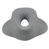 Maxbell Face Down Pillow Reusable Cotton Salon Massage Pillow for Salon Home Resting Gray