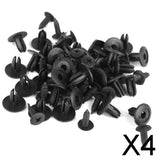 Maxbell 4xPack of 30 Nylon Screw Fasteners Retainers Clip 6mm Hole for GM 90467-06017