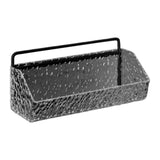 Maxbell Hanging Kitchen Basket Farmhouse Food Storage for Laundry Kitchen Home Decor Black