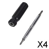 Maxbell 4x 6-In-1 Multi Nutdriver Set Heavy Duty Hollow Shaft Six Point Hex Si