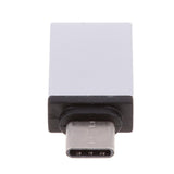 Maxbell 5xUSB Type-C Male to USB3.0 Female Adapter Support OTG Data Sync Charger silver