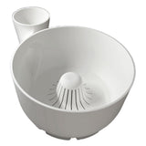 Maxbell Berry Washer Spinner Bowl 3D Printed White Fruits and Veggies Cleaner Device