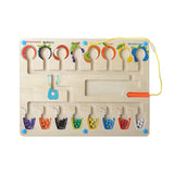 Maxbell Color Matching Game for 3+ Year Old Learning Counting Magnetic Puzzle Boards