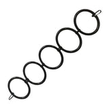 Maxbell Snake Enrichment Ring Ball Python Reptile Habitats Pet Toy Snakes Hoop Rings 5 rings