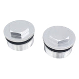 Maxbell Motorcycle Fork Upper Screws,for Kawasaki EX650 Ninja650 er6F 2006-2018 silver