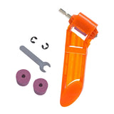 Maxbell Bit Sharpener High Hardness 1/4 inch Hex Shank Twist Bit Grinder Style D