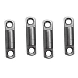 Maxbell 4 Pieces Scuba Diving Finger Reel Line 360 Degree Rotatable Double Swivels