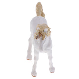 Maxbell Maxbell Simulation White Horse Animal Model Action Figures Toys Kid Educational Toy Home Office Collectibles Decoration