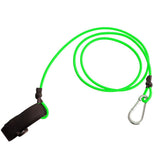 Maxbell Maxbell Elastic Kayak Canoe Safety Leash Fishing Rod Lanyard Paddle Leash Green