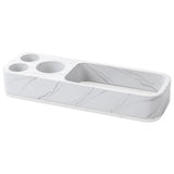 Maxbell Toothbrush Holder for Bathroom Electric Toothbrush Shelf Rack for Home Hotel White