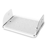 Maxbell Cat Litter Box Step Portable Litter Trapper for Bedroom Bathroom Living Room White