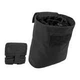 Maxbell Waist Pack Roll up Tool Bag Organizer Pack for Backpacking Motorbike Cycling Black