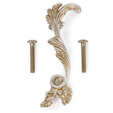 Maxbell 1 Pair Left+Right Antique Silver Cabinet Drawer Closet Bin Handle Pull Knob 88mm