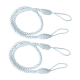 3Color 6 PCS  Rope Curtain Drape Tiebacks Tassel Living Room Bedroom White_2