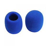 Maxbell Red + Blue Microphone Audio Mic Windscreen Wind Shield Sponge Foam Cover Decor