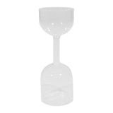 Maxbell Clear Glass Sound Bowl Sturdy Meditation Bowl for Relaxation Family Members