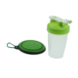 Maxbell Maxbell Portable 2 in 1 Dog Mug and Food Container with Collapsible Dog Bowl  green