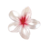 Maxbell Flower Big Hair Claws Clip Fashion Headwear Accessories for Thick Hair Women Pearlescent Red