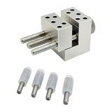 Maxbell Mini Table Vise Miniature Workbench Vise for Jewelry Model Figures Sculpture 4  Clamp rod