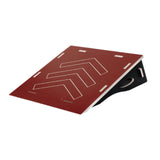 Maxbell Wooden Skateboard Ramp Balance Bike Ramp for Dirt Bike RC Car Roller Skating Red