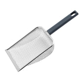 Maxbell Small Mesh Stainless Steel Cats Litter Scooper Metal Scooper for 5 Mesh