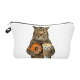 Travel Makeup Bag Multifunctional Tear Resistant Portable Cosmetic Organizer Style A