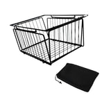 Maxbell Camping Table Basket Accessories Organizing for Cooking Barbecue Backpacking 201 black