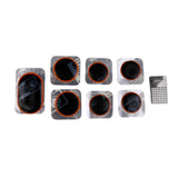 Maxbell Maxbell 10 Pieces Bike Tyre Puncture Repair Kit Patches Abrasive Scraper Rubber Adhesive