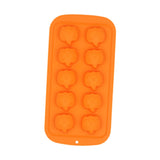 Maxbell Halloween Silicone Mould DIY Novelty Fondant Mould for Cakes Festivals Party Orange Pumpkin