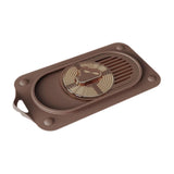 Maxbell Silicone Floor Drain Reusable Shower Drain Cover for Sinks Bathtubs Bathroom Brown